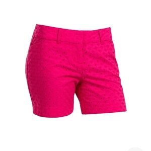 The Limited Women's Eyelet Cotton Shorts - Pink